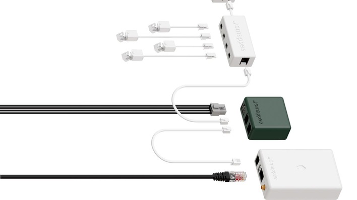 Infinity is a modular system with the three main components.