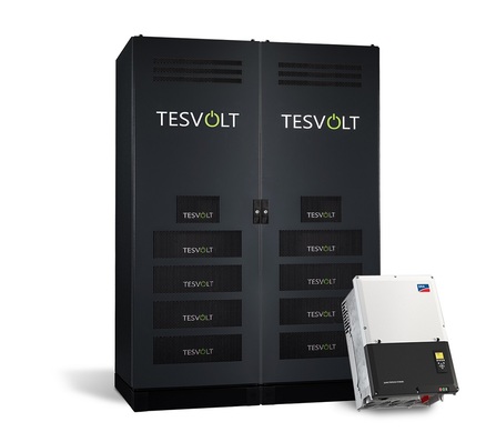 Tesvolt TS HV 70 high-voltage storage system.
