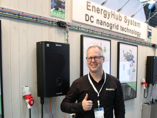 Bjoern Jernstroem is founder and CEO of Ferroamp. He and his team have won famous EES award this year.