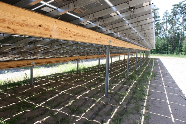 First Solar’s installation of 120 MW in Gross Doelln near Berlin. 