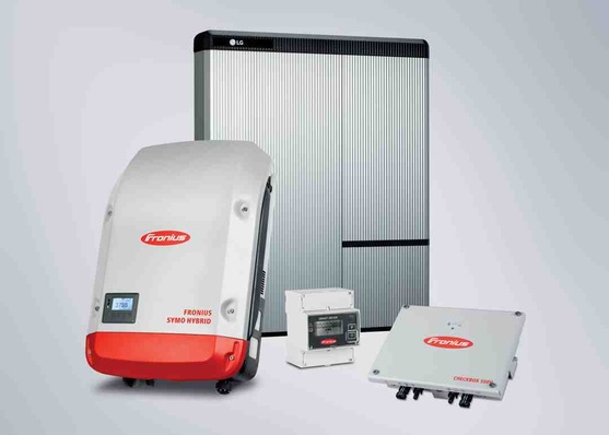 Fronius is building a pilot system in which green hydrogen will be generated from solar energy.