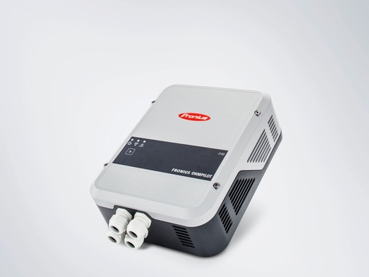 Adjustable regulation from almost zero to nine kilowatts: the Fronius Ohmpilot.