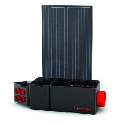 Reduced space for the collector: installation in converted or lost attic.