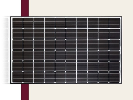 Good news for installers: The solar panels weigh only 18.8 kilograms, making them easier to handle.