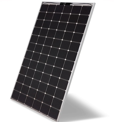 The solar module LG NeON 2 is included.