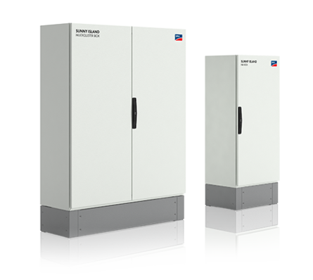 Multicluster Boxes make sureaneasy set-up of stand-alone and hybrid systems.