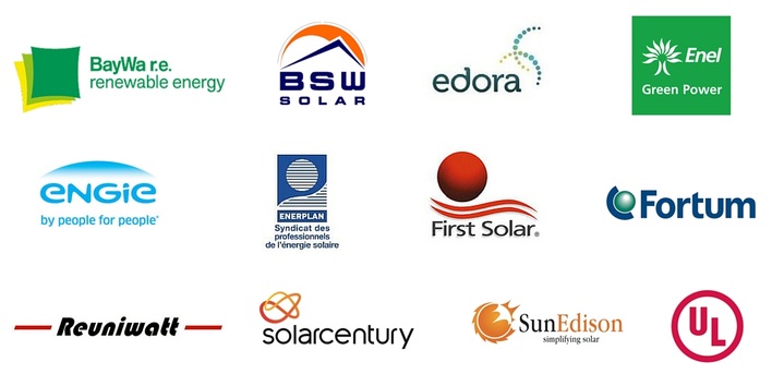 Members of the tendering task force of Solarpower Europe, that developed best practice guidelines for solar tenders, that are required for solar plants above 1 MW in the EU by January 1, 2017.