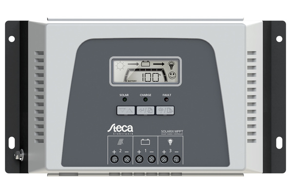 DC power consumers can be directly connected to the controller and controlled by it.