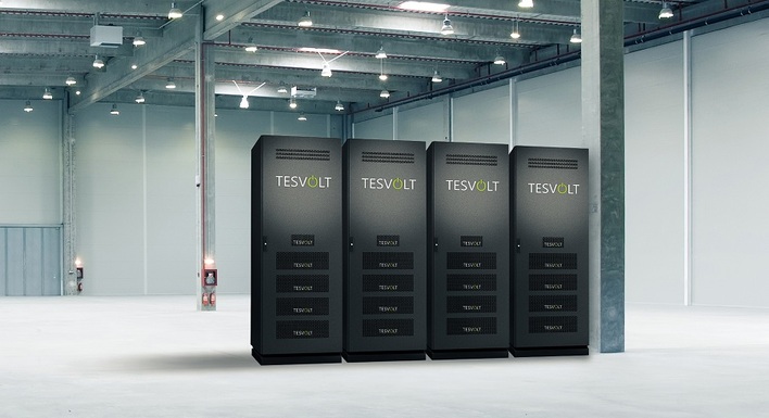 TS HV 70 battery storage system of Tesvolt.