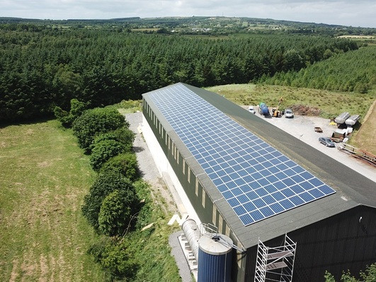 Farmers in Ireland and other European countries count on own solar power.