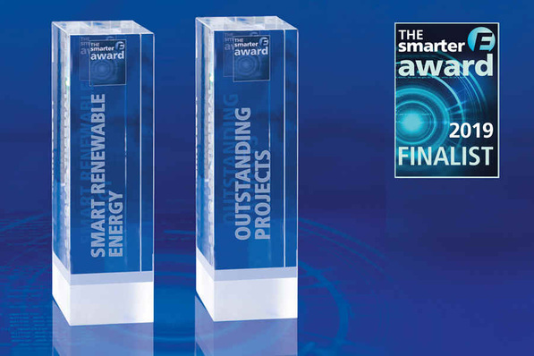 On May 15 the winners of The smarter E AWARD 2019 will be announced in Munich. Projects completed in the areas of solar, storage, energy management and clean transportation take center stage in the Outstanding Projects category. The Smart Renewable Energy category shines the spotlight on the grid infrastructure of the future, digitalization technologies, the coupling of the electricity, heating and mobility sectors, and business models for electricity trading and marketing. 