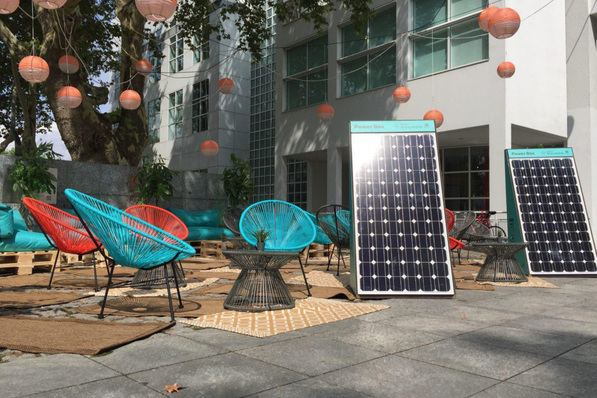 The SolarHub brings power anywhere the sun shines – even when it does not. 