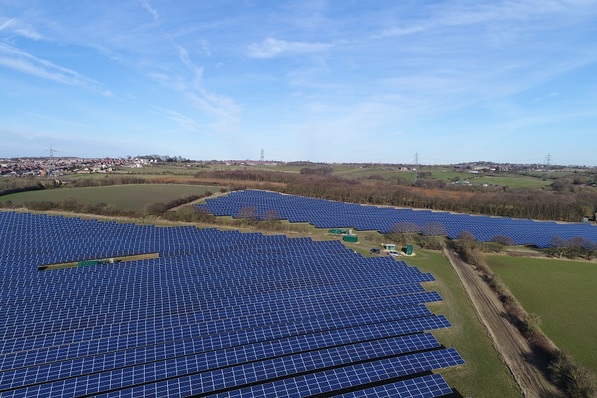 100% of the power generated by the Haigh Hall solar plant built in 2017 near Wakefield is supplied to the nearby Coca-Cola plant.