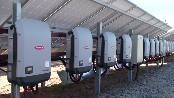 PV installation with Fronius inverters in Kalynivka, Vinnitsa region of Ukraine.