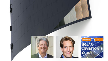 Martin Green (left) has spent five decades advancing solar module technology.