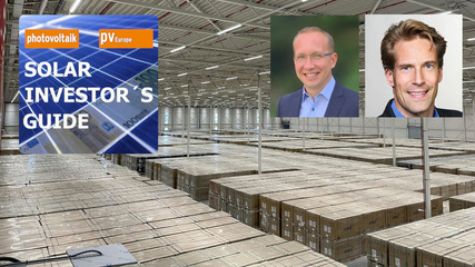 This warehouse in Venlo is a major hub for solar components