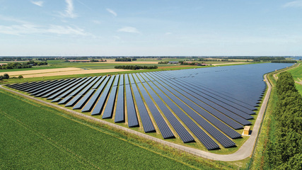 Not a loch in sight, but plenty of panels soaking up the Scottish sun