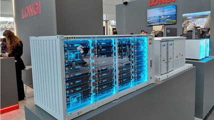 Up close with Longi’s new commercial and utility-scale storage systems
