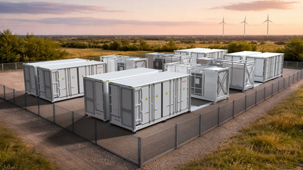 Containerised storage on standby, quietly minding the gaps between supply and demand