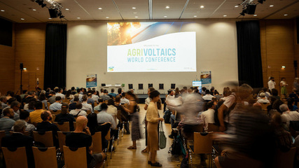 Last year‘s event in Freiburg, where solar met soil in conference form