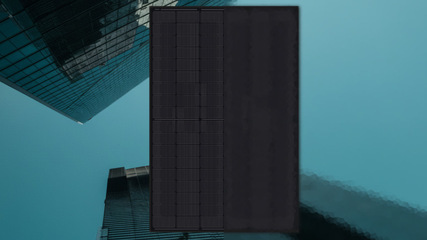 A solar module designed to be seen less, even as installations become more visible