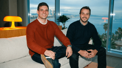 From left: Delfos co-founders Samuel Lima, CTO, and Guilherme Studart, CEO
