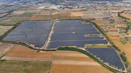The Oradea solar plant, part of Econergy’s hybridisation plans