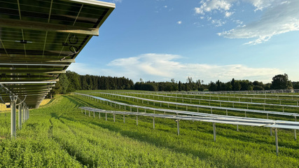 Solargik's answer to elevation: small, independently controlled trackers