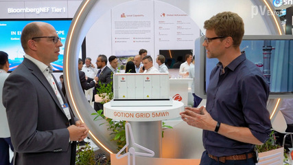 Gordon Gassmann (left) is Vice President of Gotion EMEA.