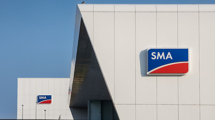 SMA headquarters in Niestetal, central Germany