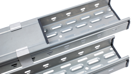 Perforated for a reason: cable access wherever the installation needs it