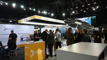 Last year's Green Energy Fair  in Zagreb drew strong crowds and busy exhibitor stands